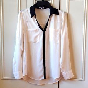 White Long Sleeve Blouse